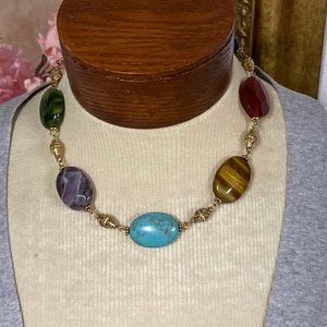 New Lauren Ralph Lauren Necklace Gold tone